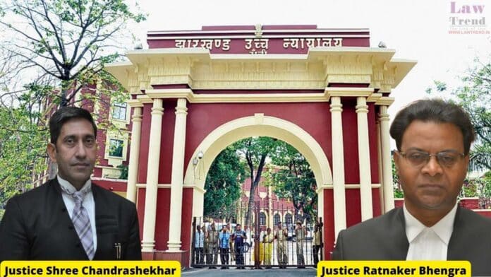 Justices Shree Chandrashekhar and Ratnaker Bhengra