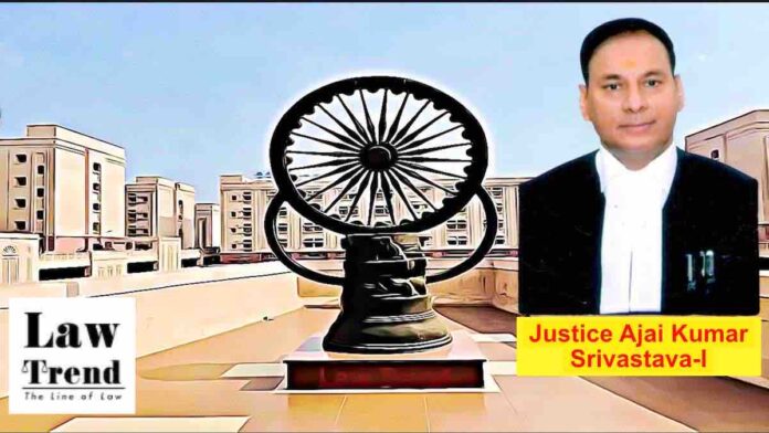 Justice Ajai Kumar Srivastava-I Allahabad HC Lucknow