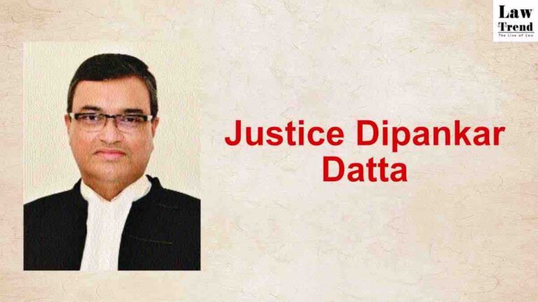 Justice Dipankar Datta