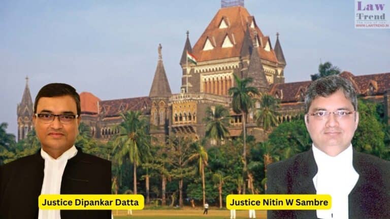 Justice Dipankar Datta and Justice Nitin W Sambre
