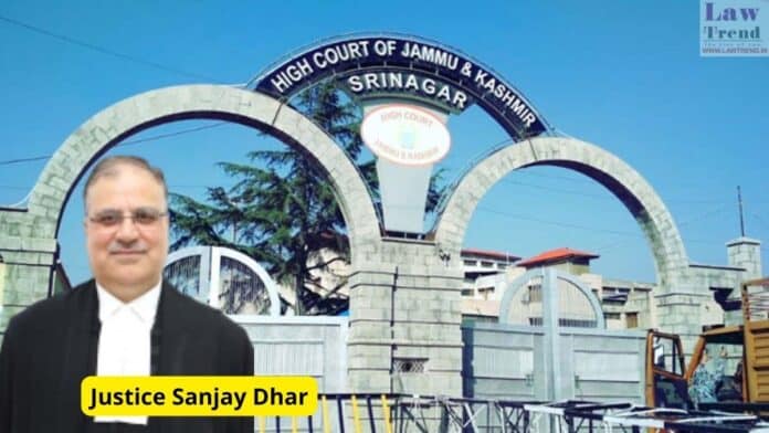 Justice Sanjay Dhar