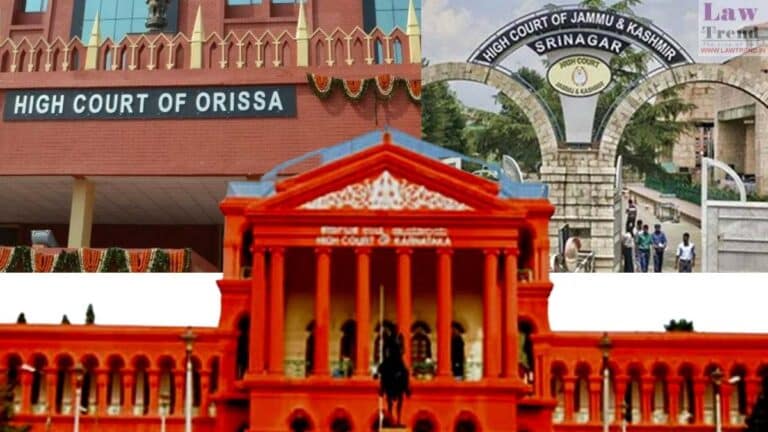 Orissa, Karnataka and J&K HC to Get New Chief Justices- SC Collegium Makes Recommendation