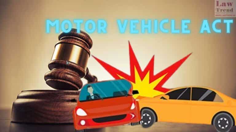 motor vehicle act