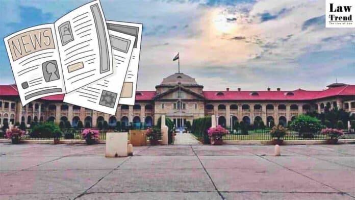 Allahabad HC News Paper Evidence
