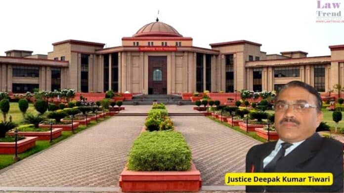 Justice Deepak Kumar Tiwari