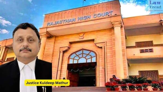 Justice Kuldeep Mathur