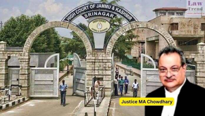 Justice MA Chowdhary