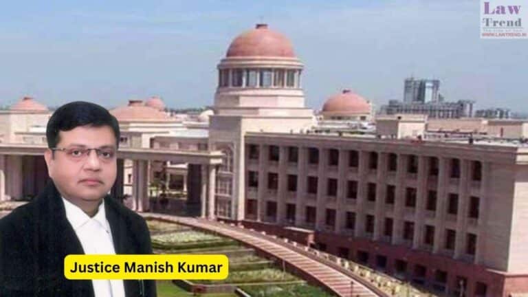 Justice Manish Kumar