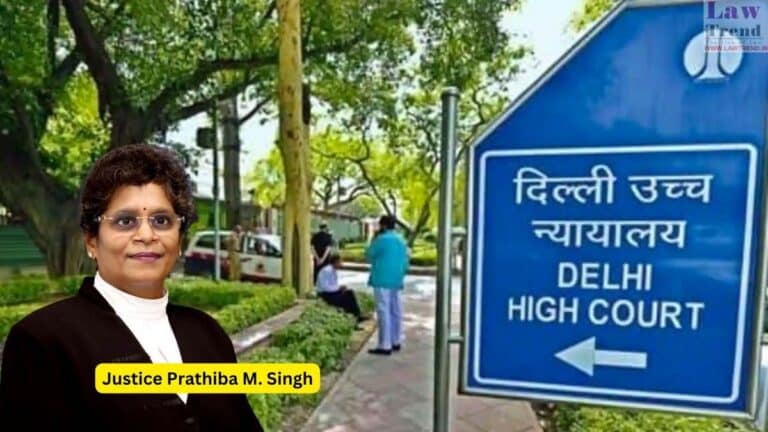 Justice Prathiba M. Singh-delhi hc