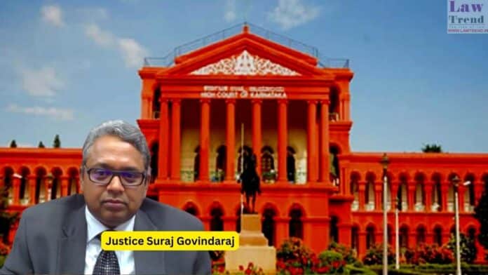 Justice Suraj Govindaraj-karnatak hc
