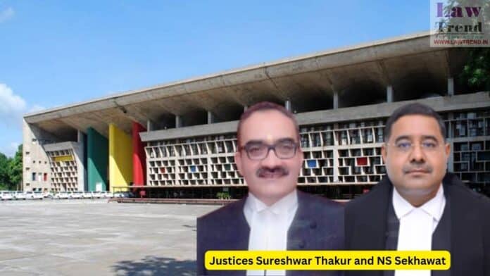 Justices Sureshwar Thakur and NS Sekhawat