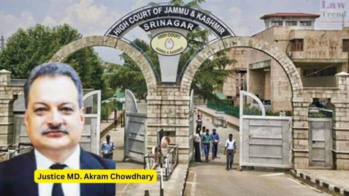 Justice MD. Akram Chowdhary