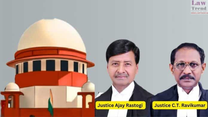 Justices Ajay Rastogi and C.T. Ravikumar