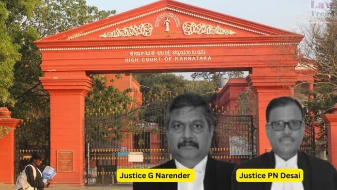 Justices G. Narender and P.N. Desai