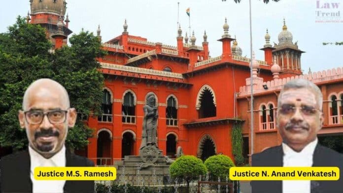 Justices M.S. Ramesh and N. Anand Venkatesh