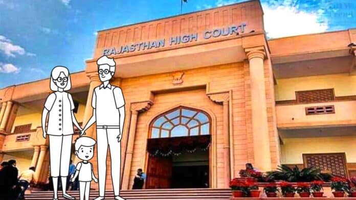 child custody-rajasthan hc