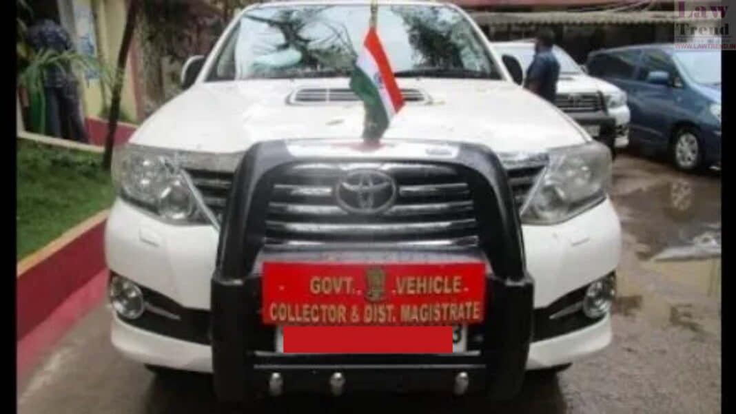 Government Officials Using Unofficial Government Plates and Emblems on