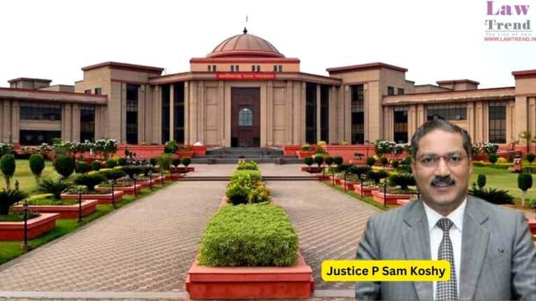 Justice P Sam Koshy