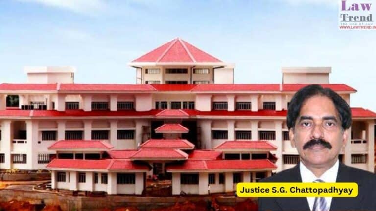 Justice S.G. Chattopadhyay