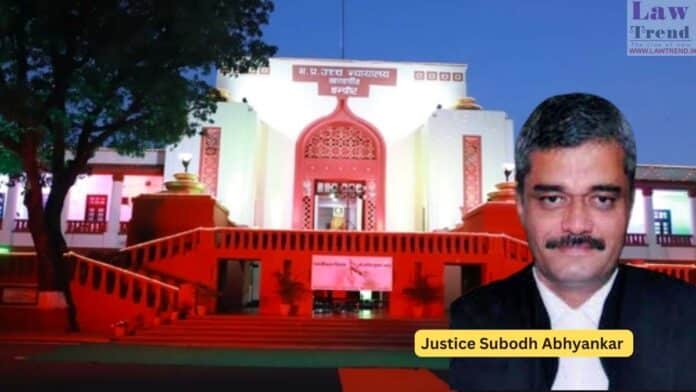 Justice Subodh Abhyankar-mp hc