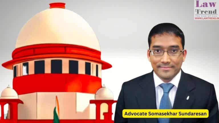 SC Collegium Reiterates Name of Adv Somasekhar Sundaresan For Appointment as Judge of Bombay HC