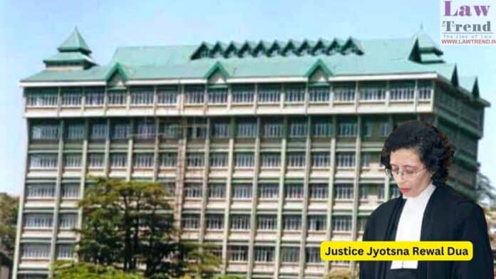 Justice Jyotsna Rewal Dua