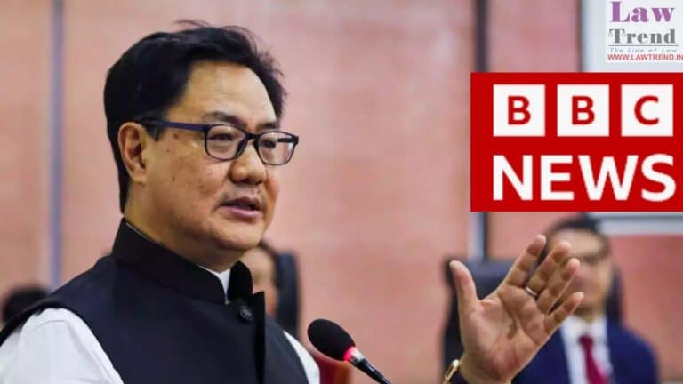 kiren rijiju-bbc