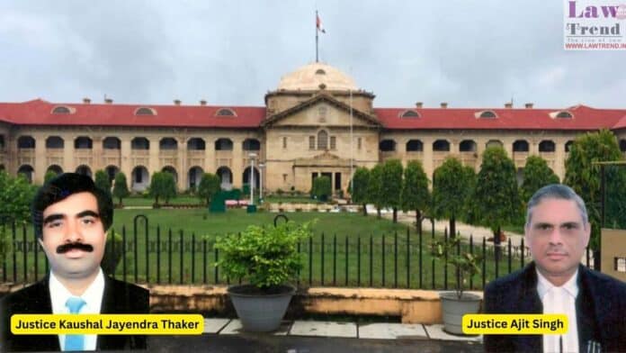 Justices Kaushal Jayendra Thaker and Ajit Singh