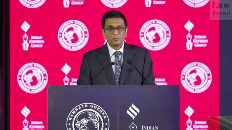 cji chandrachud- Ramnath Goenka awards ceremony