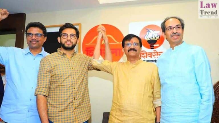 aditya thackeray and sanjay raut