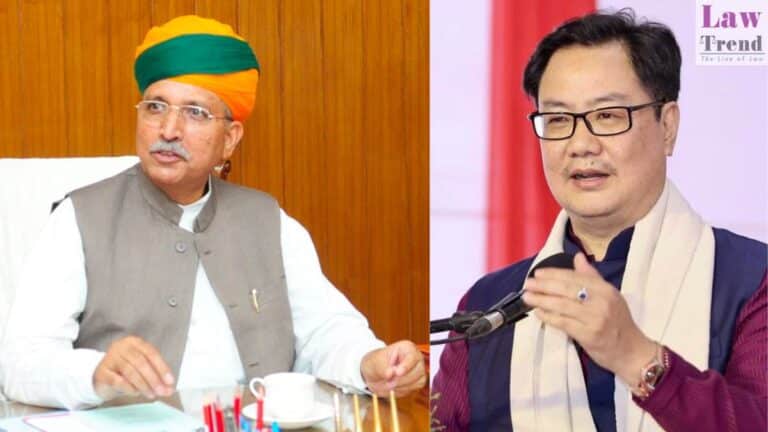 Arjun Ram Meghwal-kiren rijiju