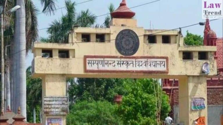 sampurnanand sanskrit university