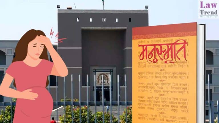 Gujarat hc-Pregnant woman-Manusmriti