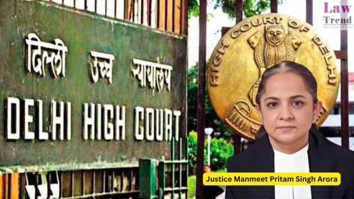 Justice Manmeet Pritam Singh Arora