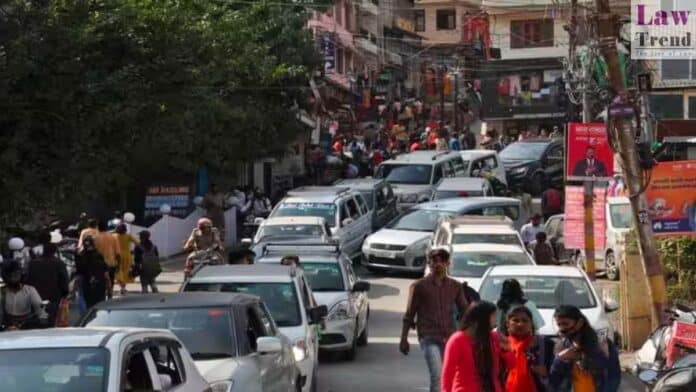 nainital traffic jam