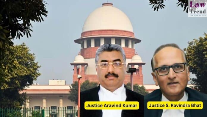 Justice S. Ravindra Bhatt and Justice Aravind kumar