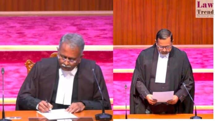 Justices Bhuyan and Bhatti-oath sc judge