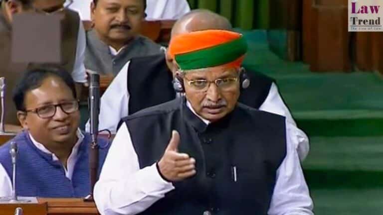 arjun ram meghwal in parliament