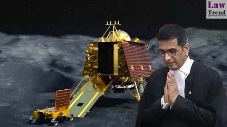 CJI D Y Chandrachud hails landing of Chandrayaan-3 on Moon’s south pole as historic
