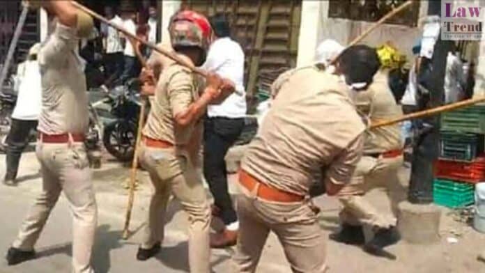 police attack on lawyers hapur