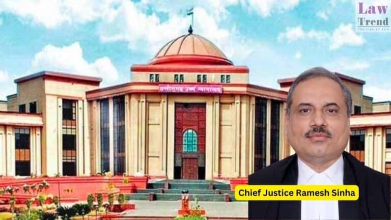 Chief Justice Ramesh Sinha