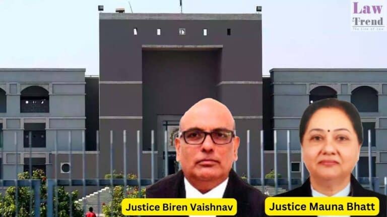 Justice Biren Vaishnav and Justice Mauna Bhatt