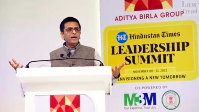 Hindustan Times Leadership Summit cji chandrachud