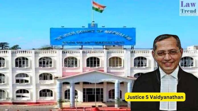 Justice S Vaidyanathan