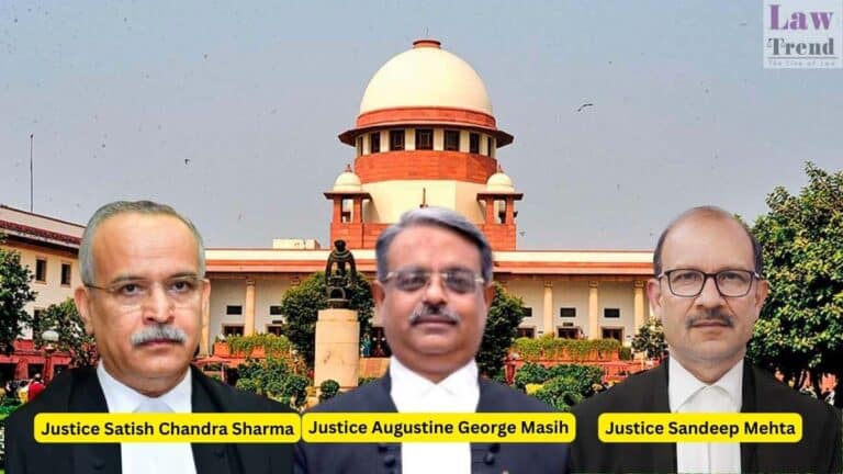 Justice Sandeep Mehta-Justice Augustine George Masih-Justice Satish Chandra Sharma