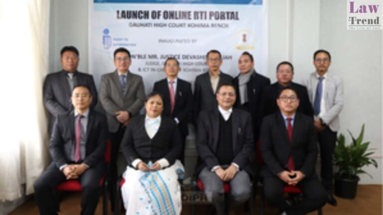 Kohima bench of Gauhati High Court launches online RTI portal