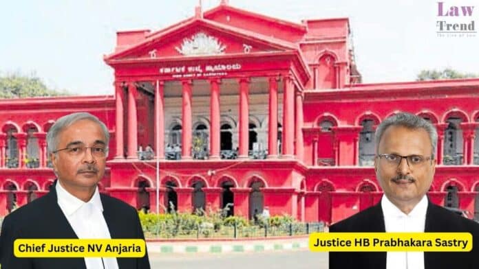 cj NV Anjaria and Justice HB Prabhakara Sastry