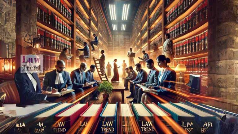 lawyers in library reading