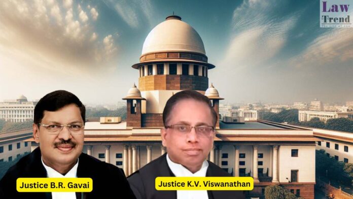 Justices B.R. Gavai and K.V. Viswanathan