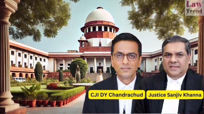 CJI Chandrachud-Justice Sanjiv Khanna